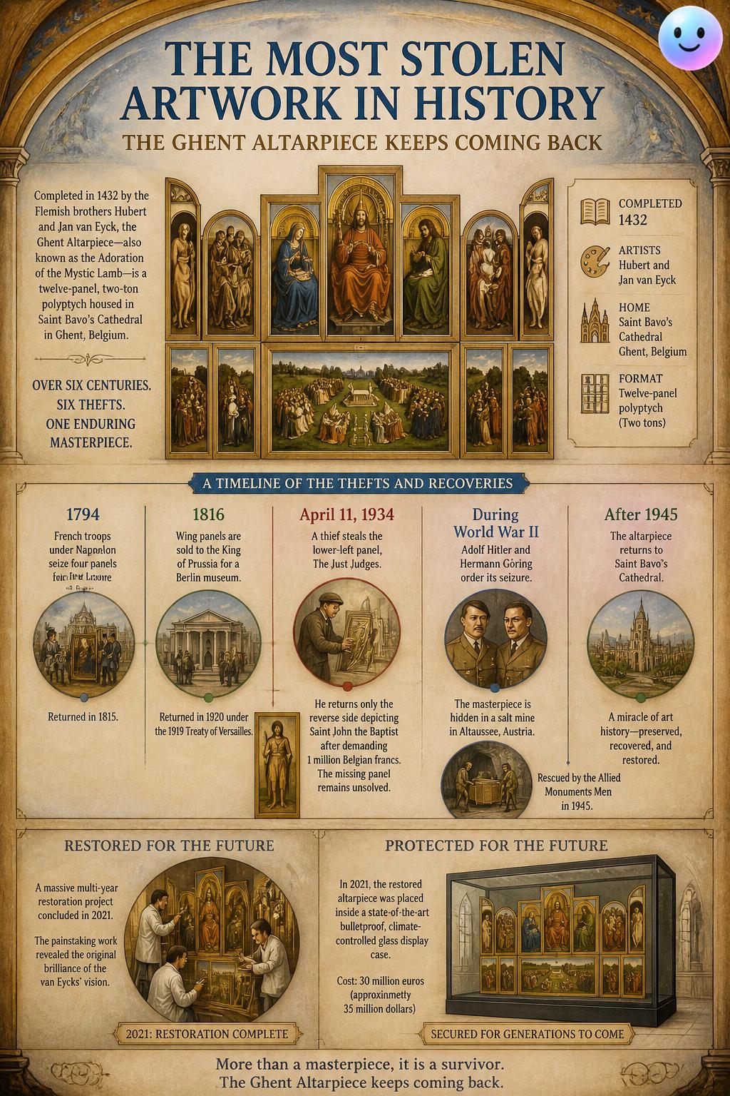 The most stolen artwork in history that keeps coming back