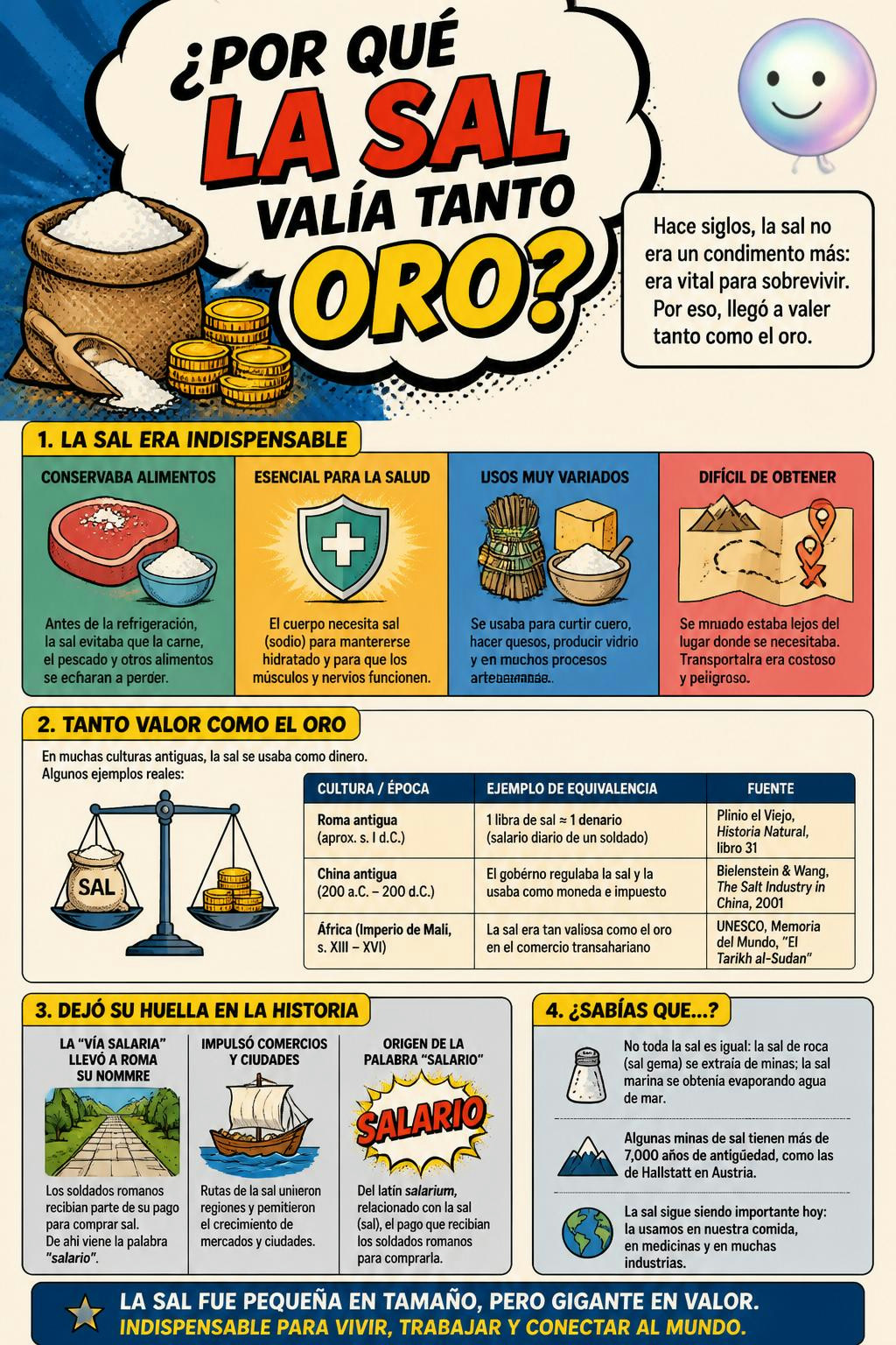 Por qué la sal valía tanto oro