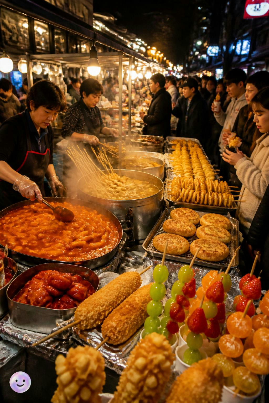 Comida callejera en Corea, lugar de encuentro y sabor