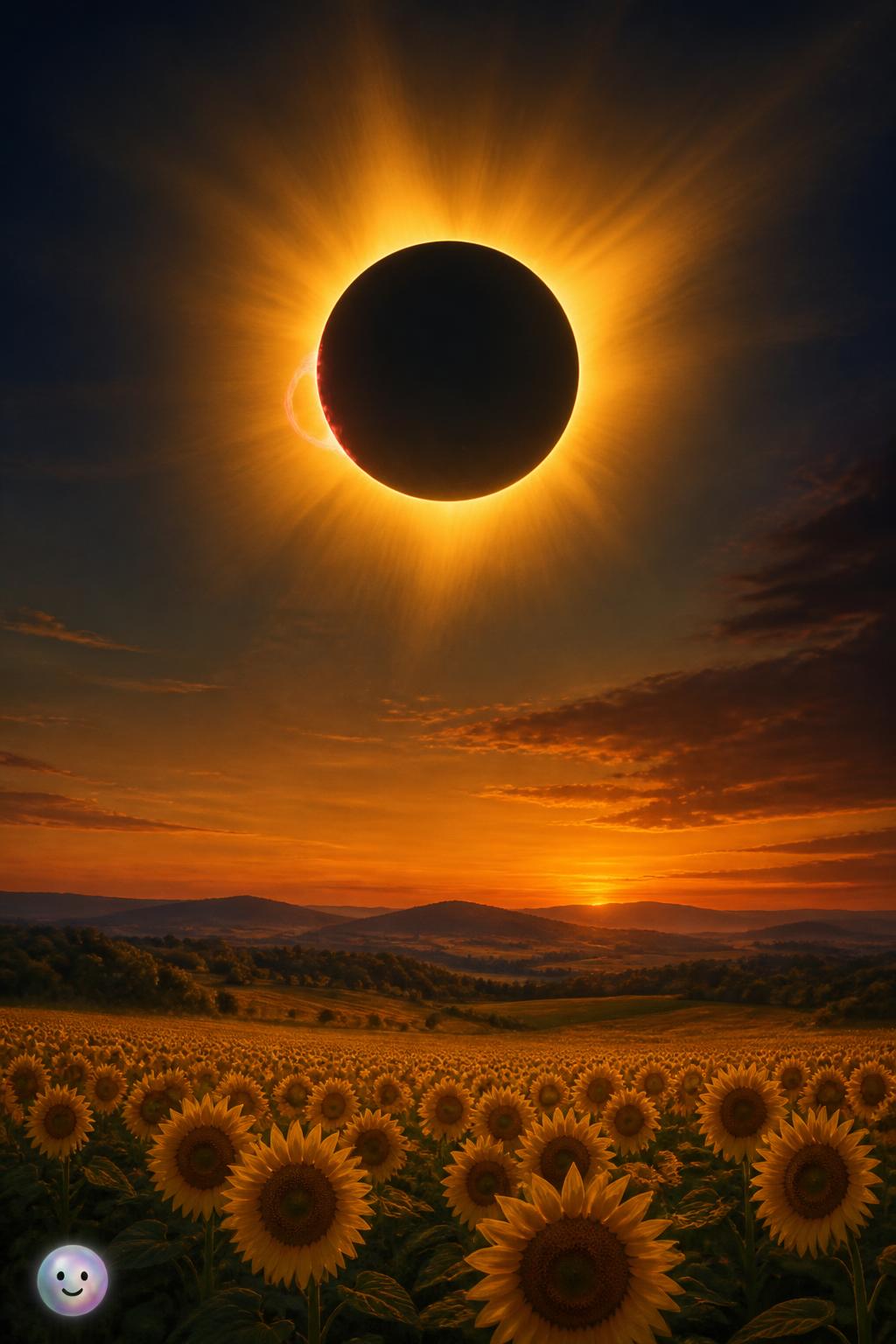 Why Did the Solar Eclipse Look Golden?