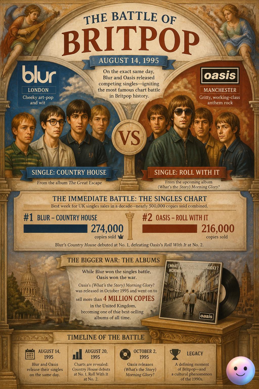 Who knew a 90s class war was fought through record sales on one single day?
