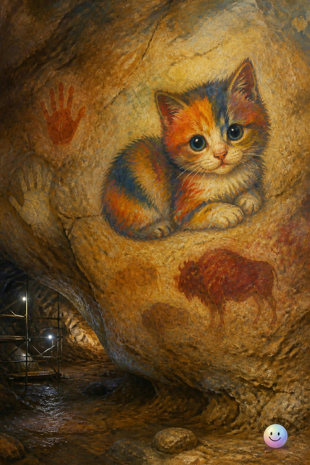 El pelaje de un gato calicó bebé se vuelve más colorido al crecer.