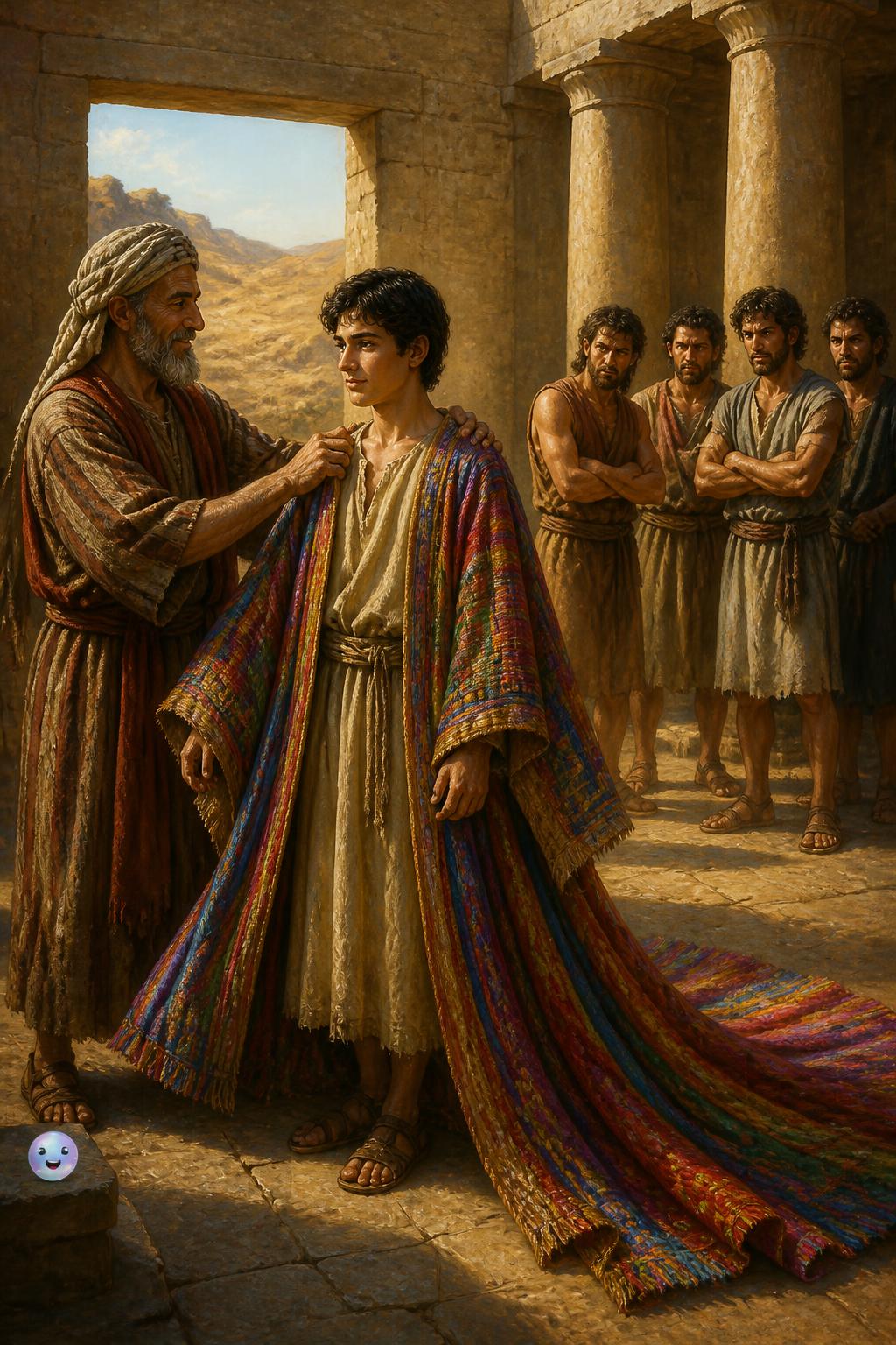 Jacob's colorful gift to Joseph sparked a massive and tragic family rivalry.