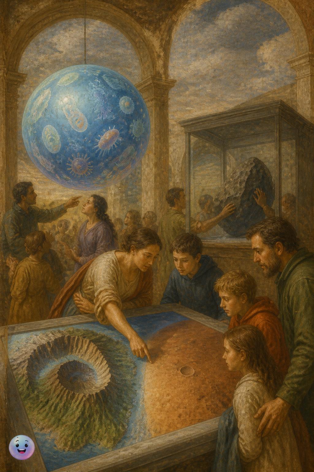 A friendly guide helps us study the secrets of nature and space.