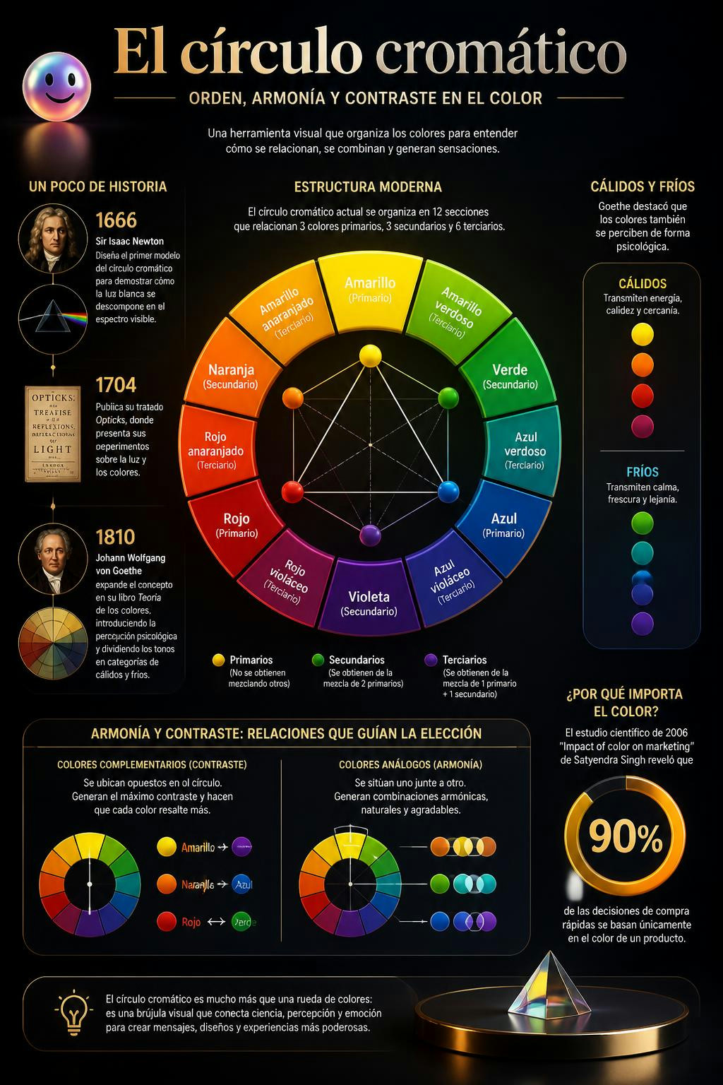 Así es como los colores conversan entre sí para crear armonía visual.