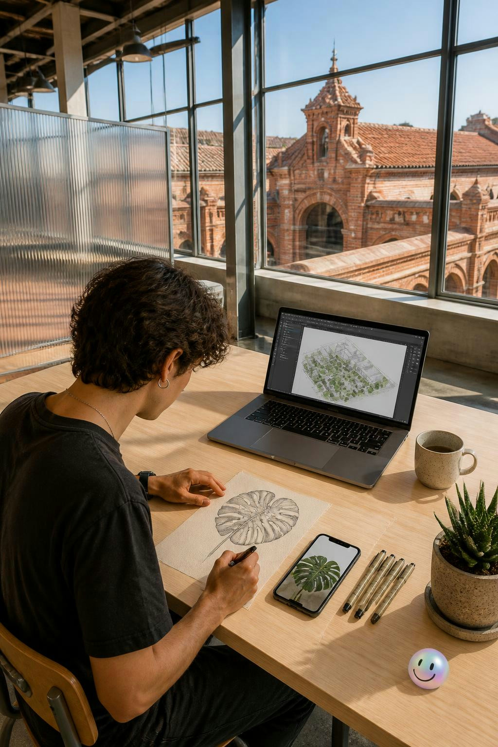 Dibujar una hoja de monstera revela cómo funciona nuestra mente al interpretar formas.