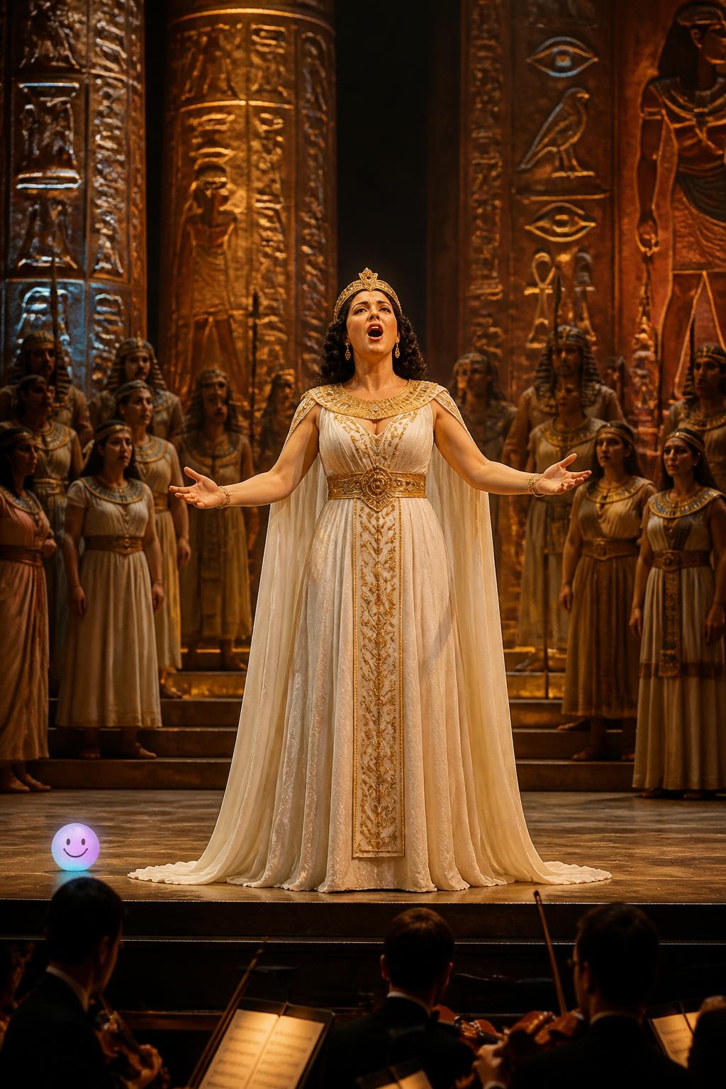 Sopranos reshape their throats like megaphones to project over orchestras.