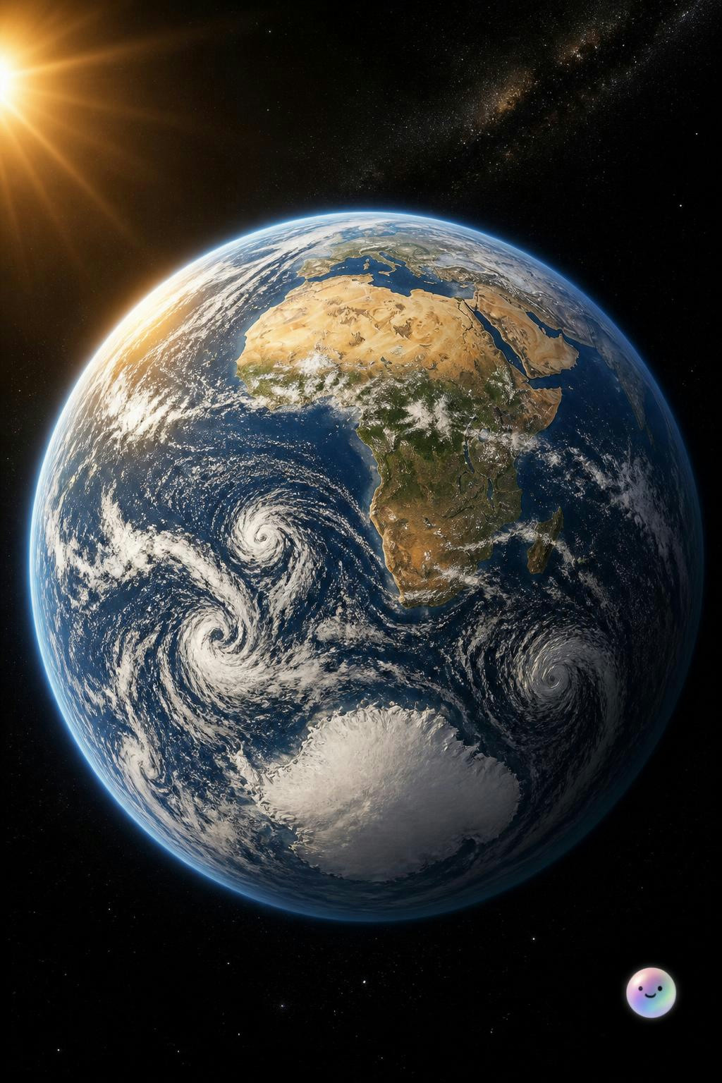 Me di cuenta de que las nubes conectan el desierto de África con la Antártida.