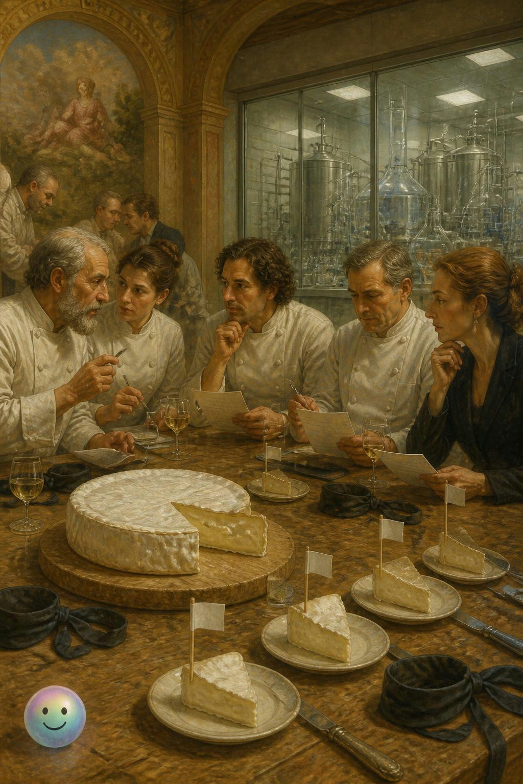 Qué locura que el queso de laboratorio ya engañe a los expertos franceses.
