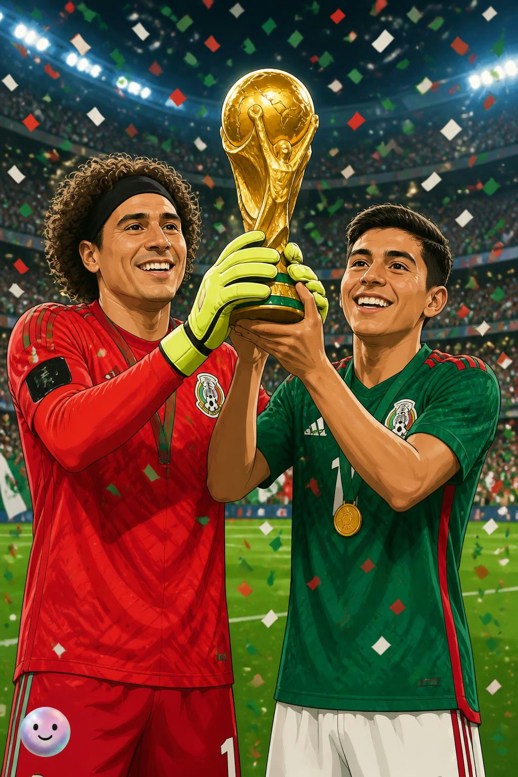 It’s crazy to think of the 23-year age gap if Ochoa and Mora win it in 2026.