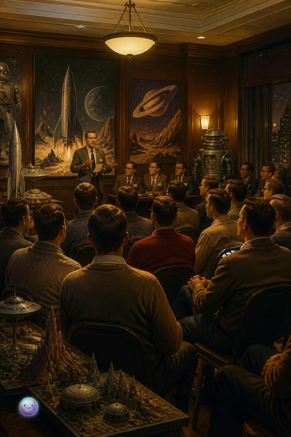 The first sci-fi convention was just nine fans in a 1936 living room.