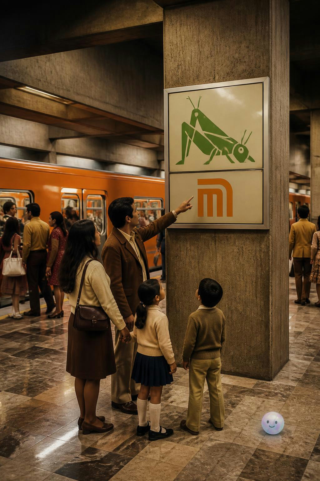 En 1969, la Ciudad de México creó iconos para navegar el metro sin saber leer.