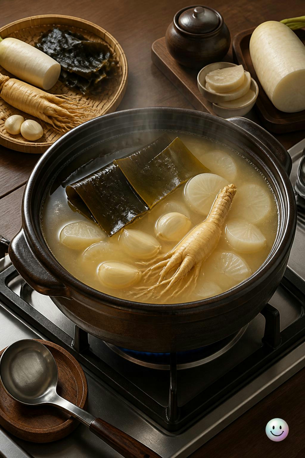 Qué loco que un caldo de algas y raíces cocinado despacio sea medicina real.