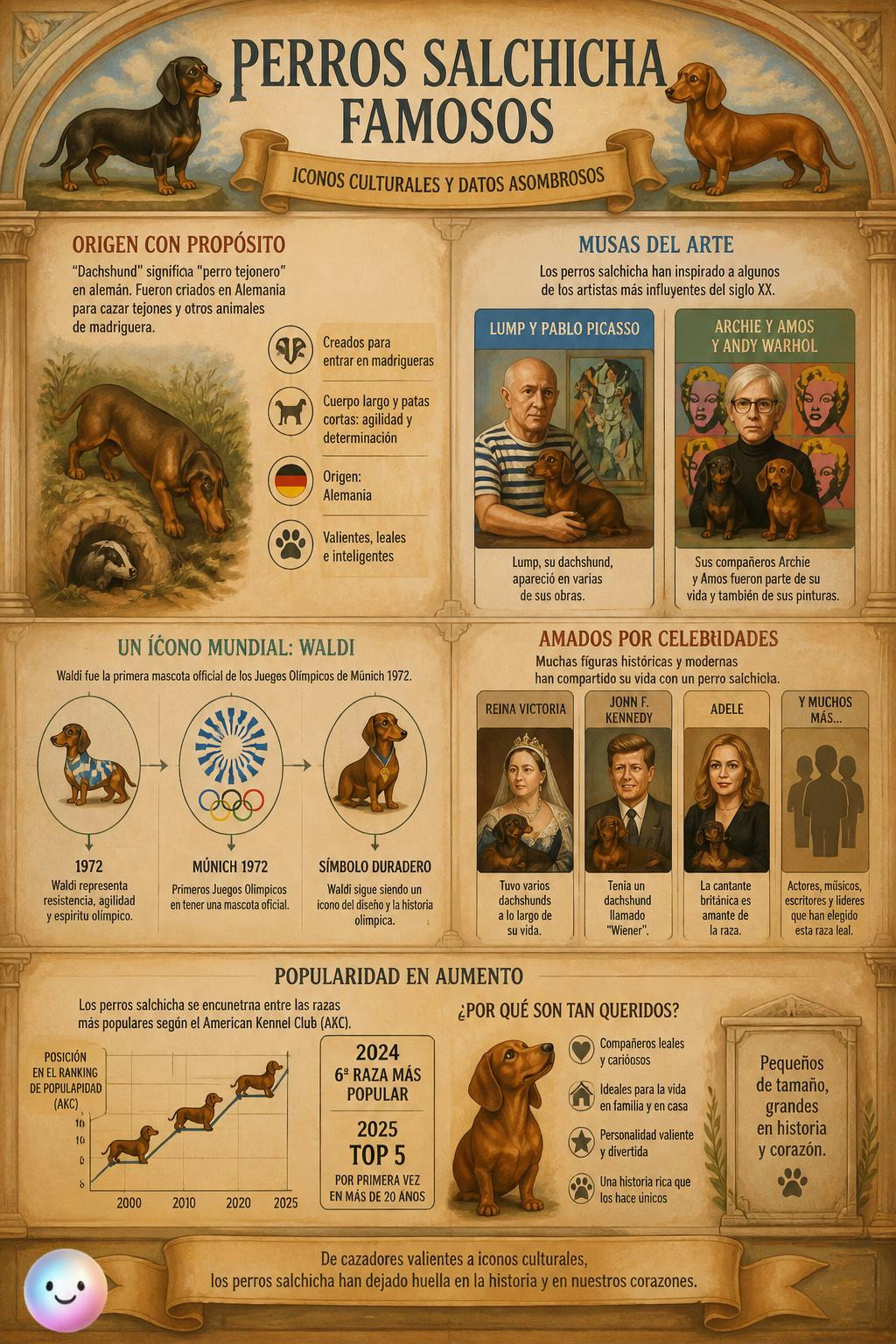 Perros salchicha famosos
