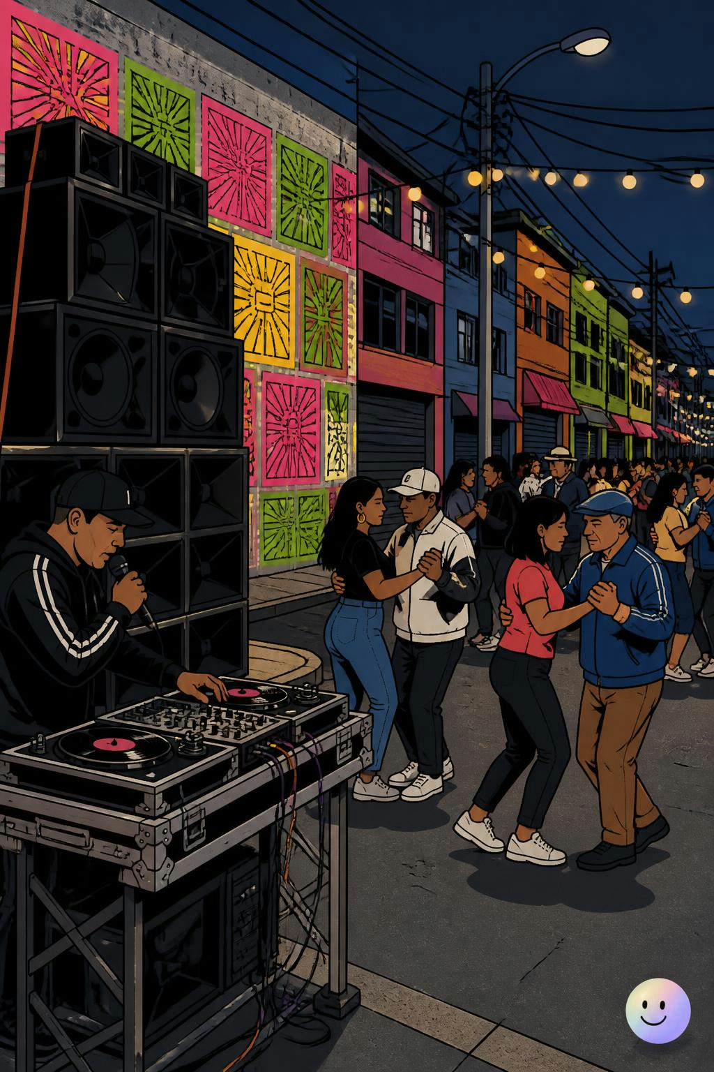 La cumbia sonidera da alma a la gráfica popular de la CDMX.