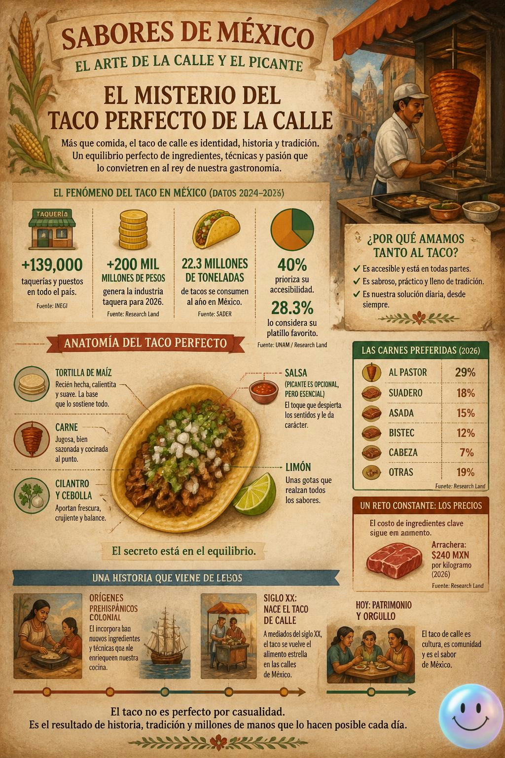 La alquimia entre grasa y picante es el verdadero secreto del taco callejero.