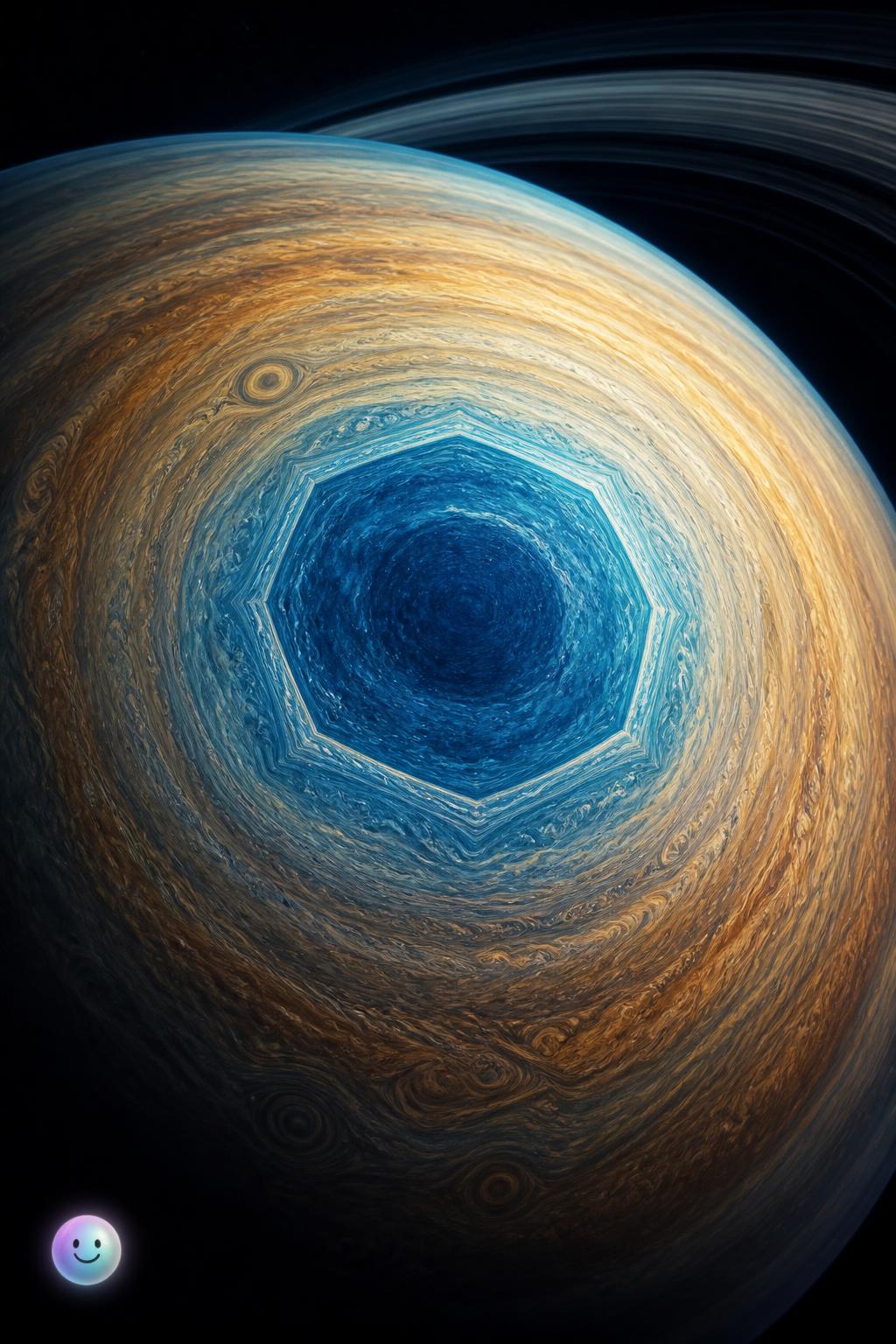 Saturn's New 10-Sided Secret