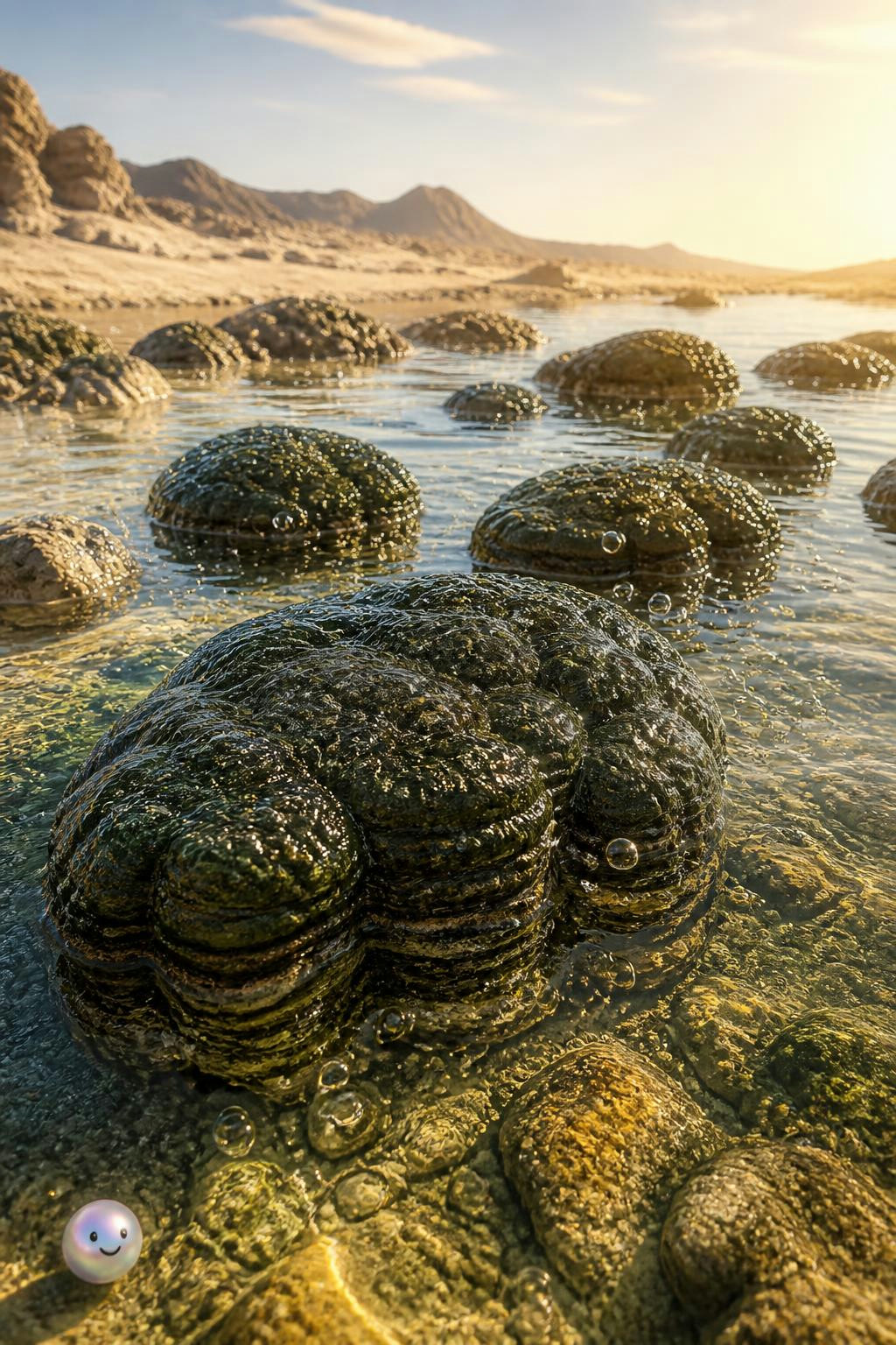 Ancient cyanobacteria built rocky stromatolites that produced the oxygen we breathe today