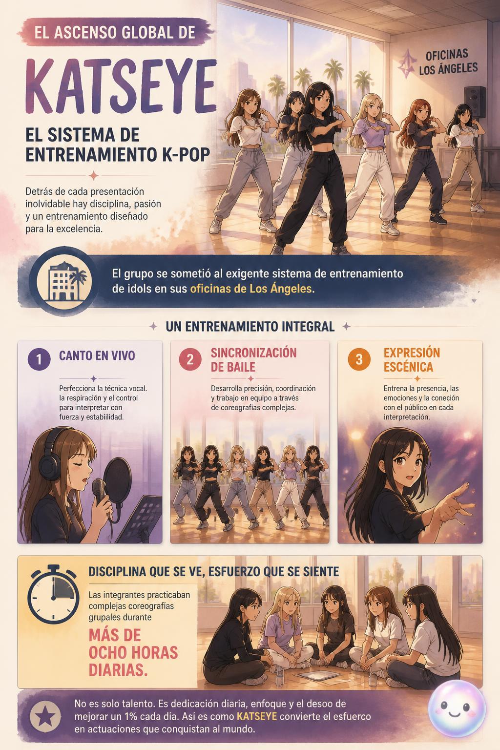 El sistema de entrenamiento K-pop