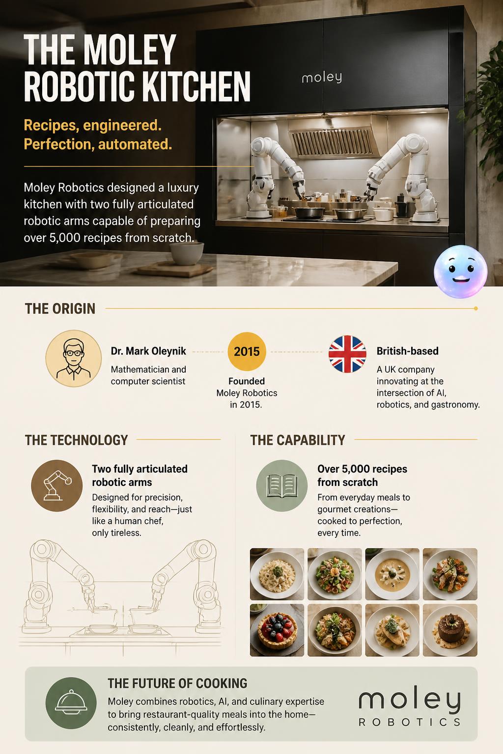 The Moley robotic kitchen