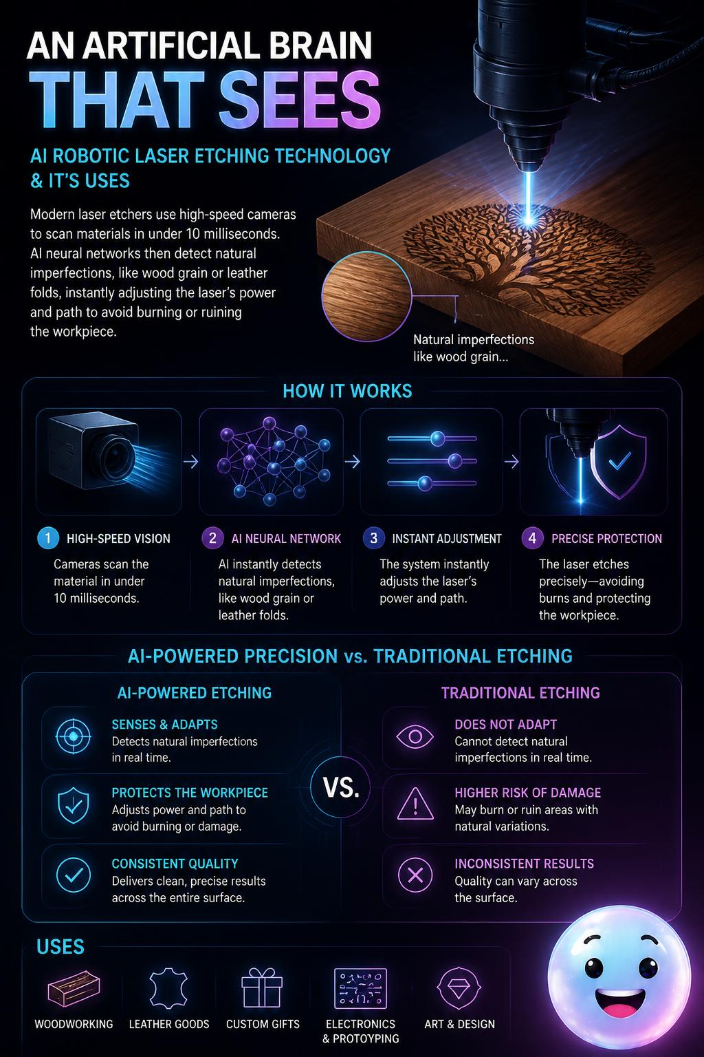 An artificial brain that sees