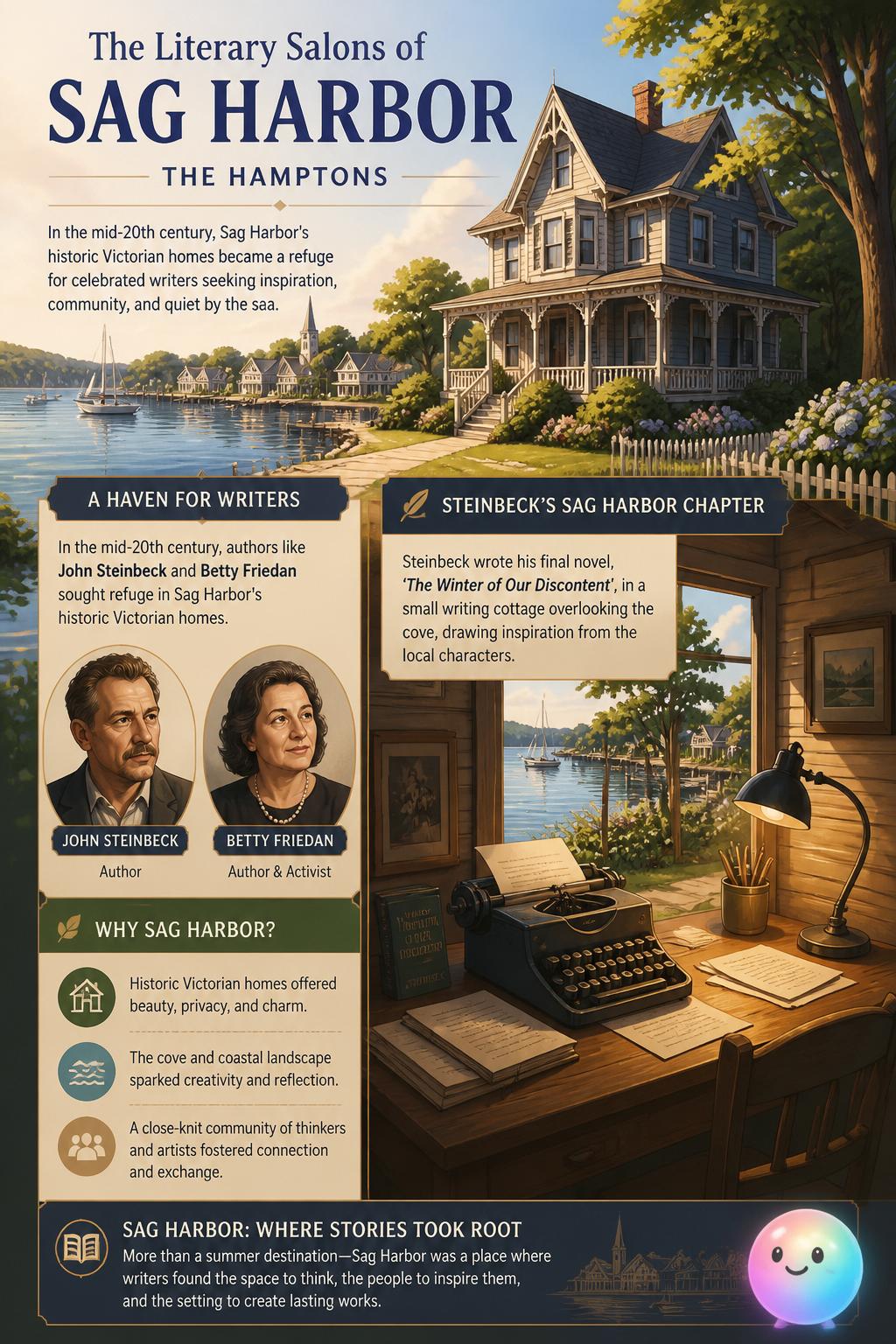 The literary salons of Sag Harbor