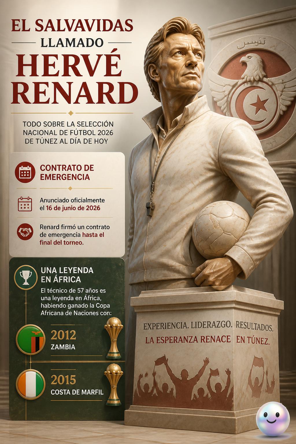 El salvavidas llamado Hervé Renard
