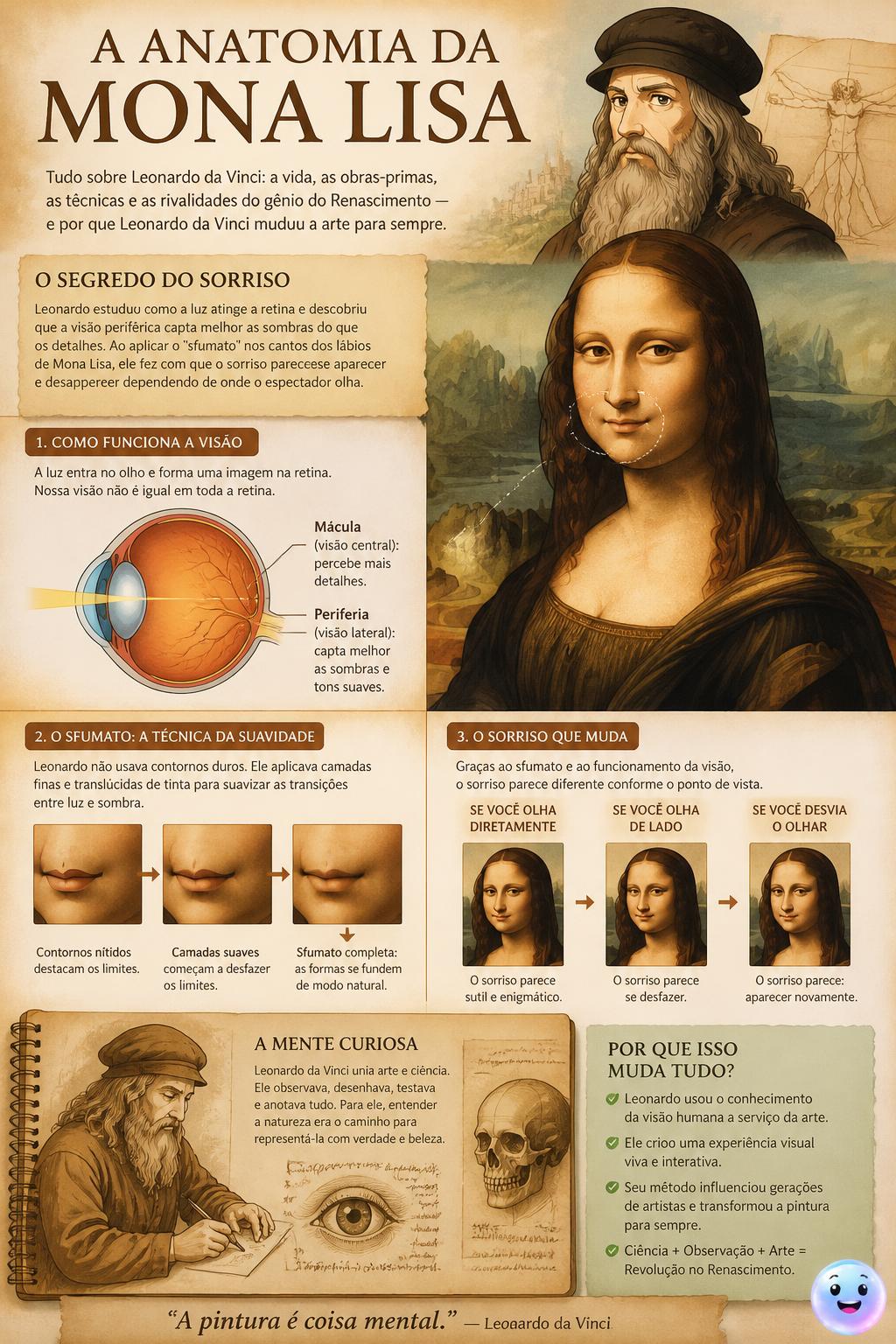 A anatomia da Mona Lisa