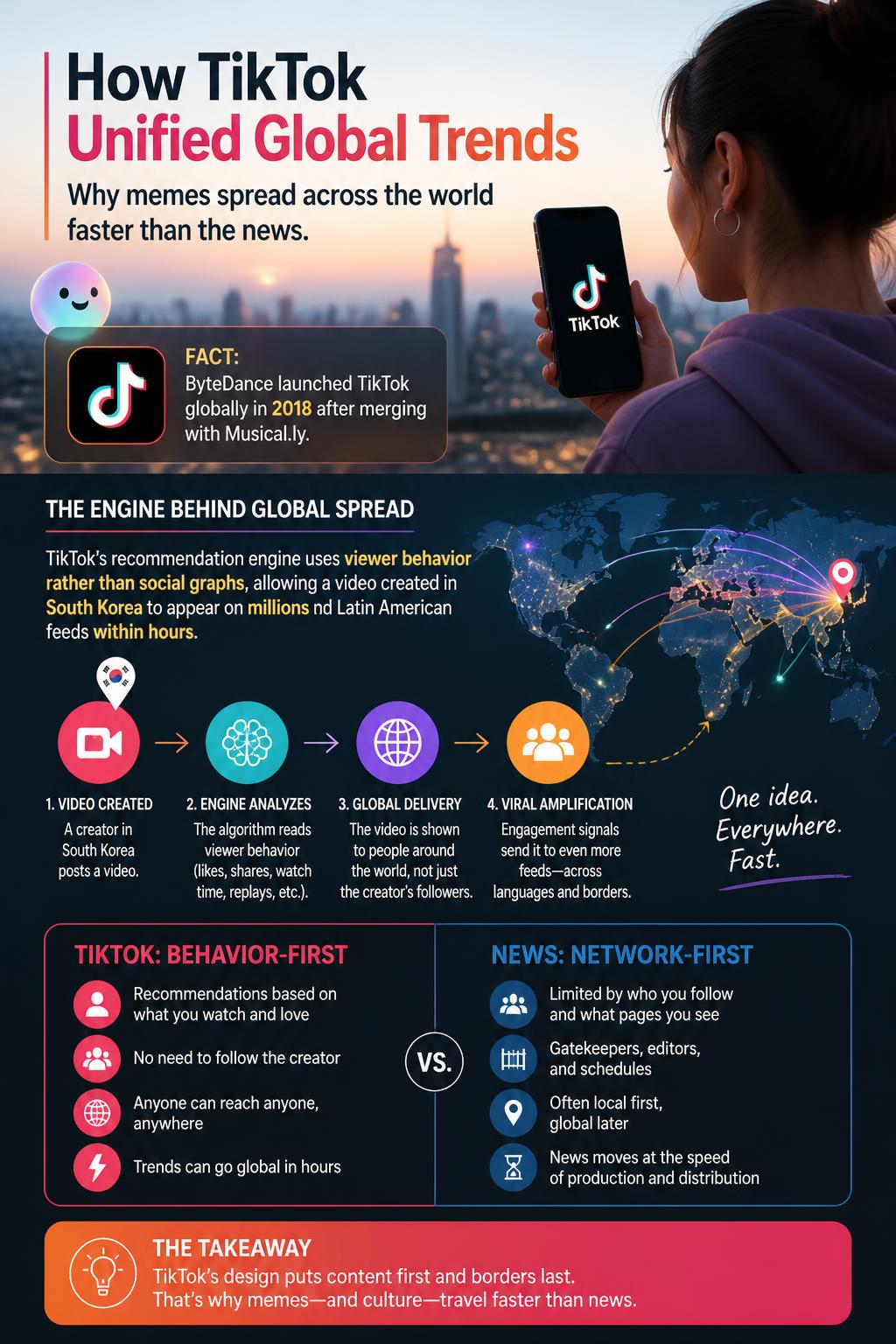 How TikTok unified global trends