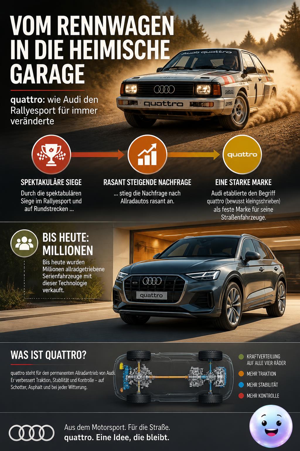 Vom Rennwagen in die heimische Garage