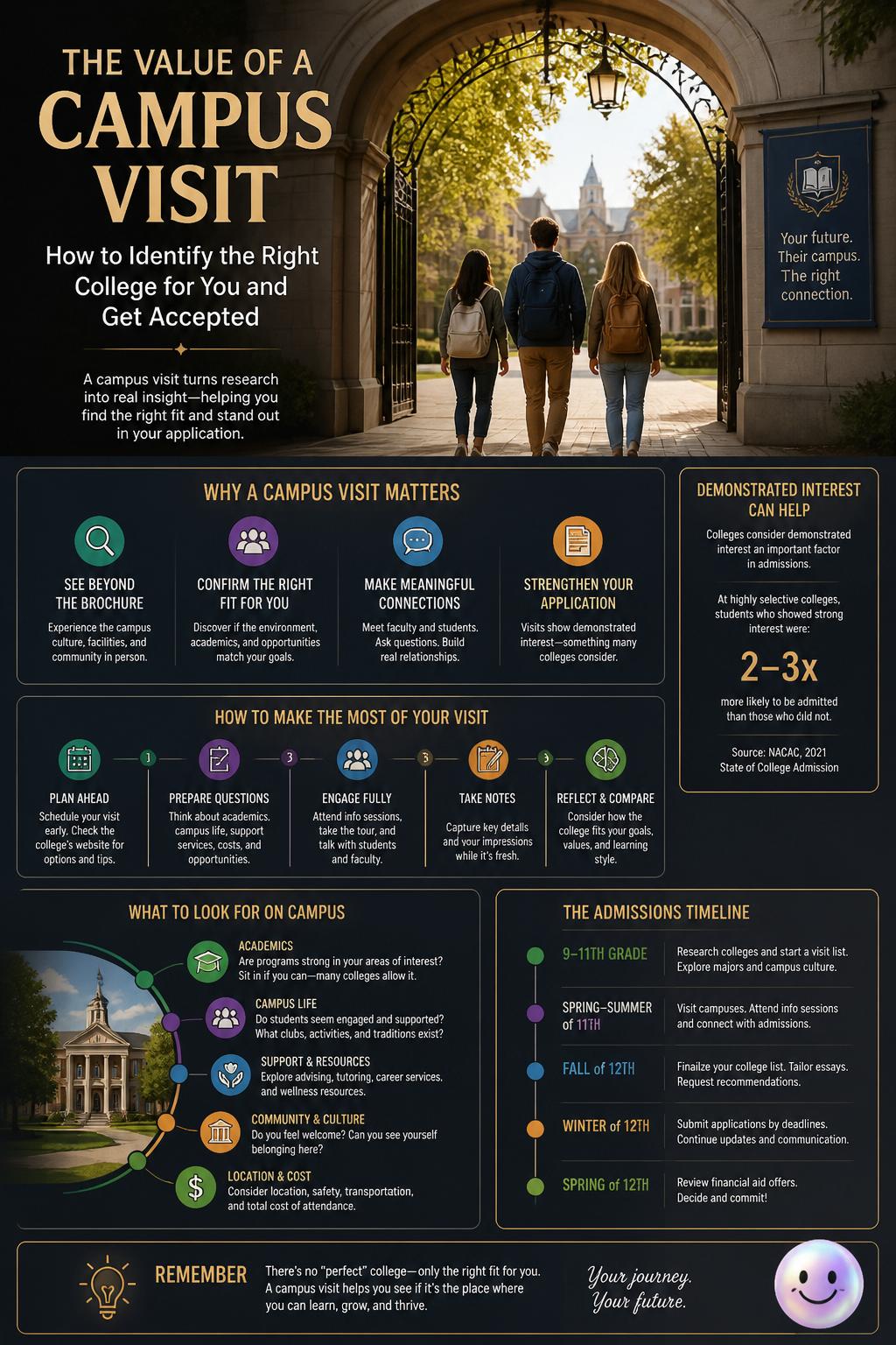 The value of a campus visit