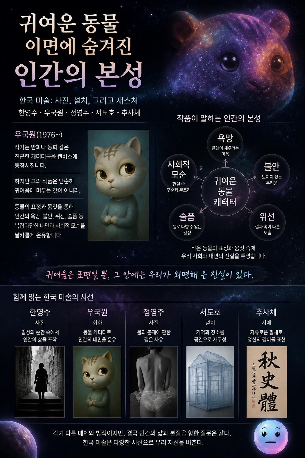 귀여운 동물 이면에 숨겨진 인간의 본성