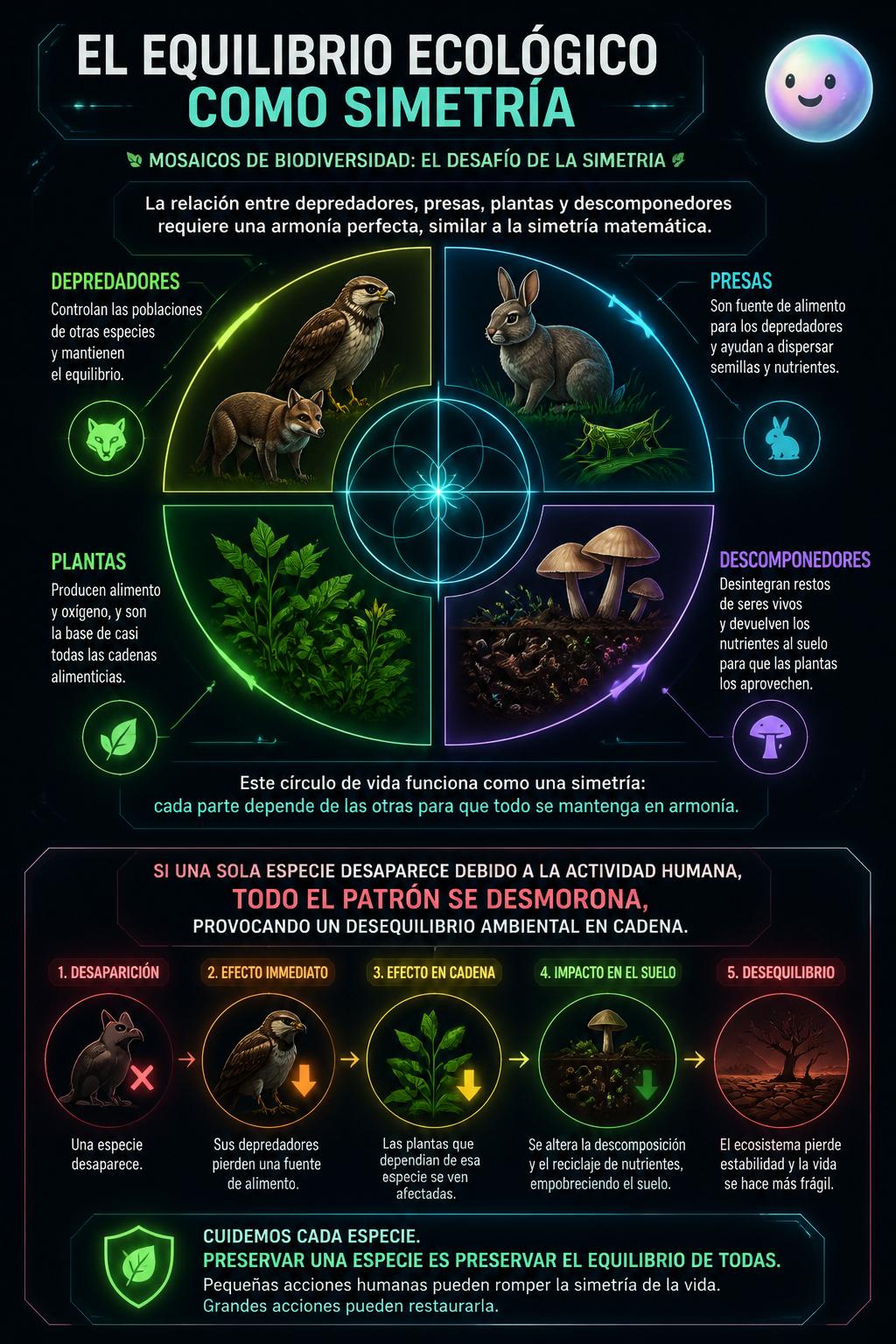 El equilibrio ecológico como simetría