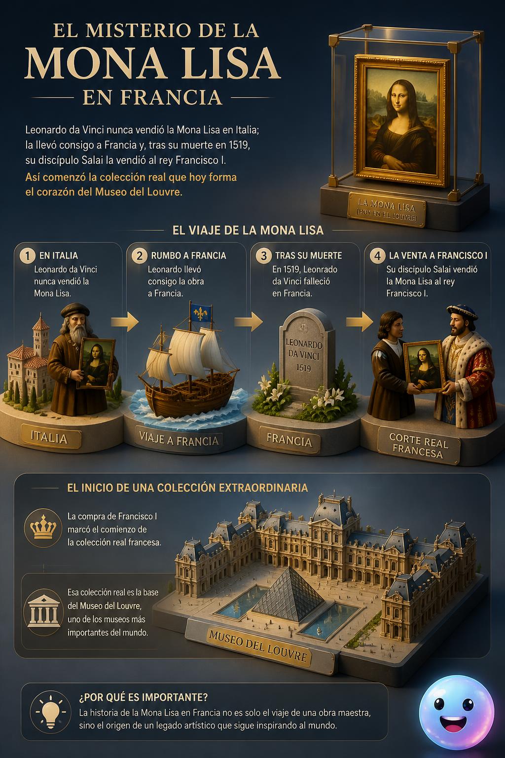 El misterio de la Mona Lisa en Francia