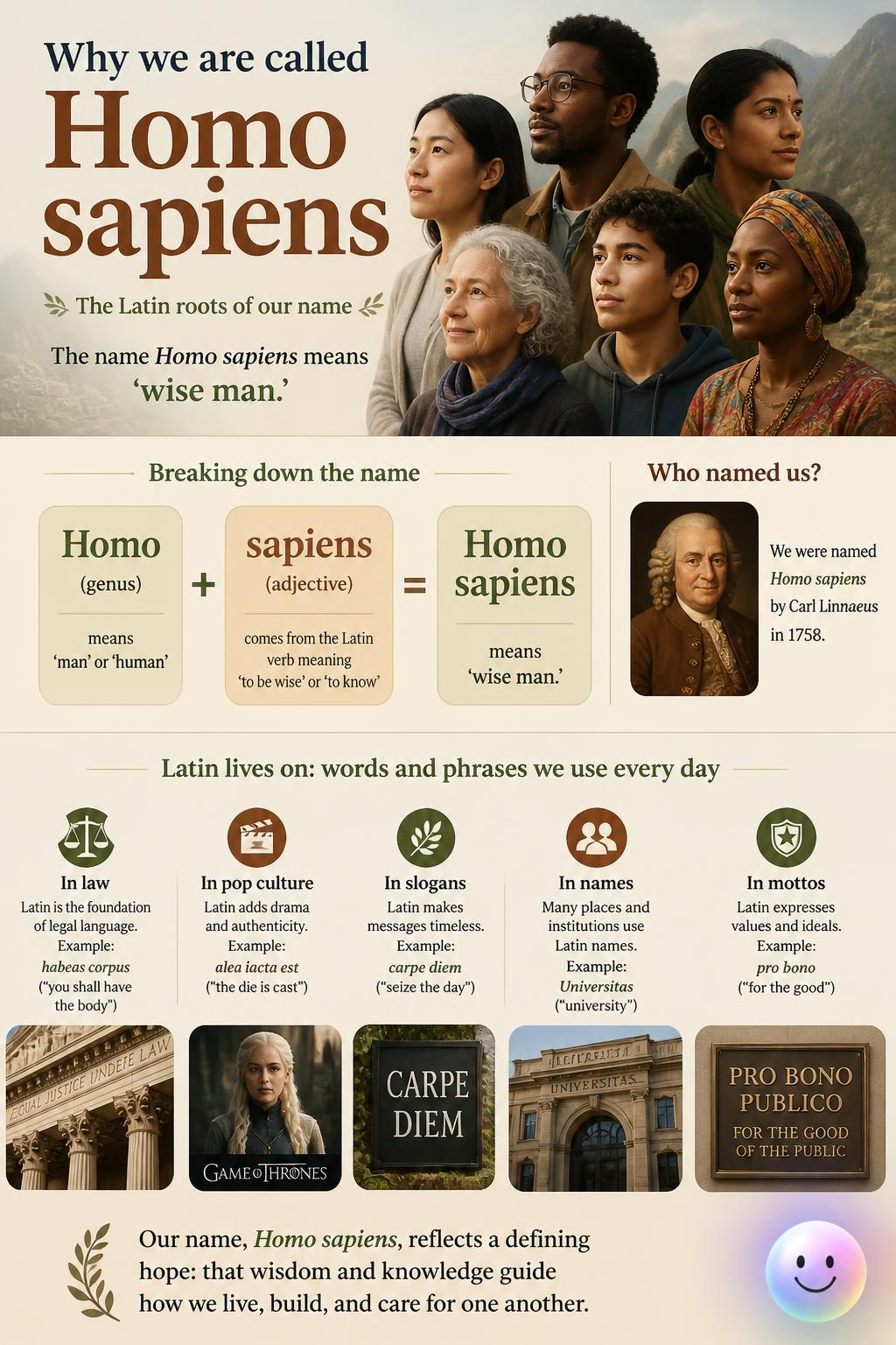 Why we are called Homo sapiens