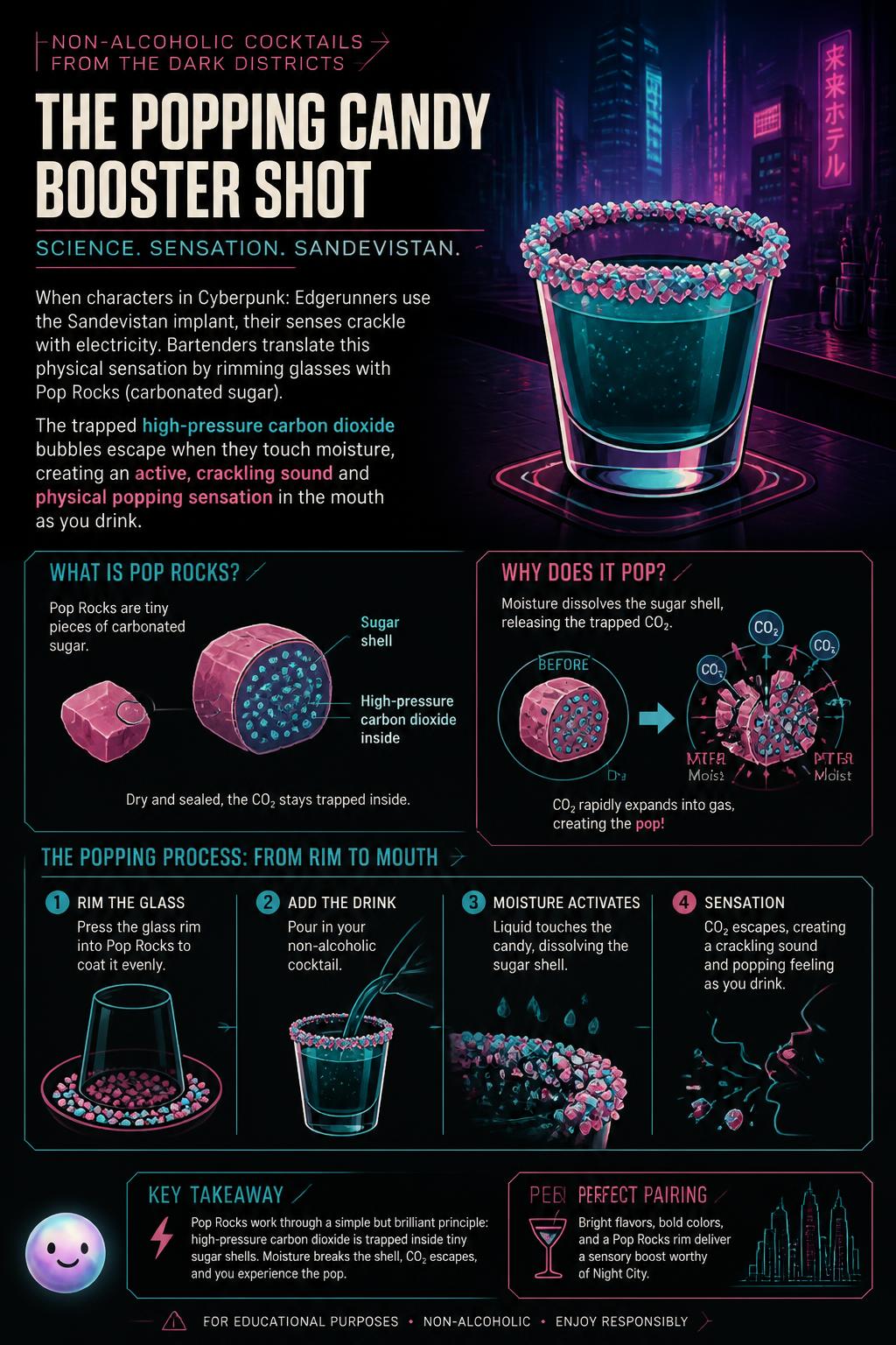 The popping candy booster shot