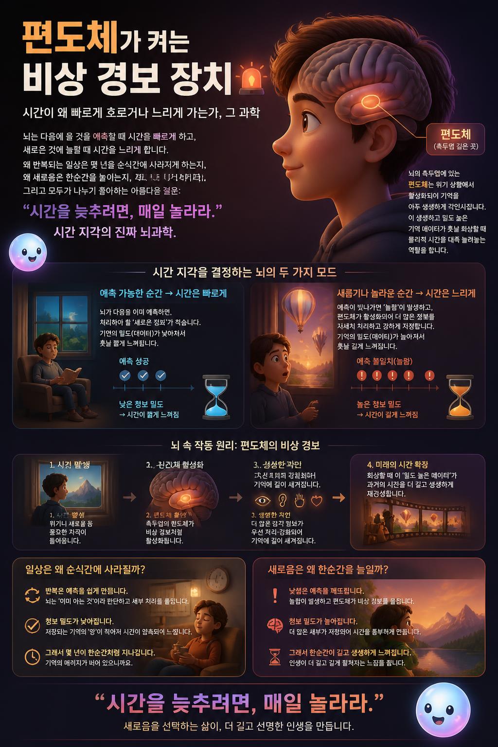편도체가 켜는 비상 경보 장치