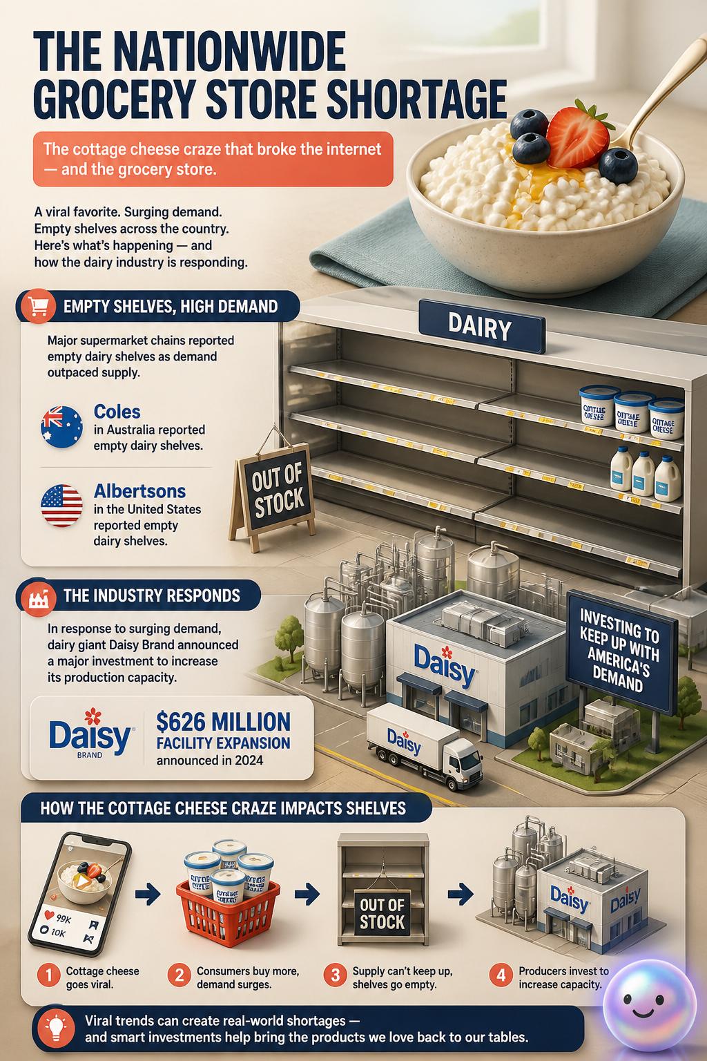 The nationwide grocery store shortage