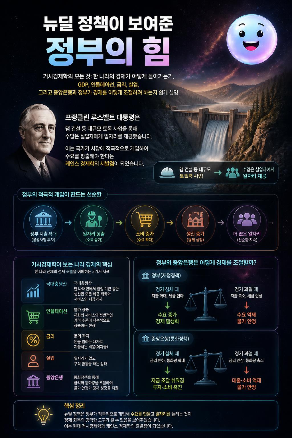 뉴딜 정책이 보여준 정부의 힘