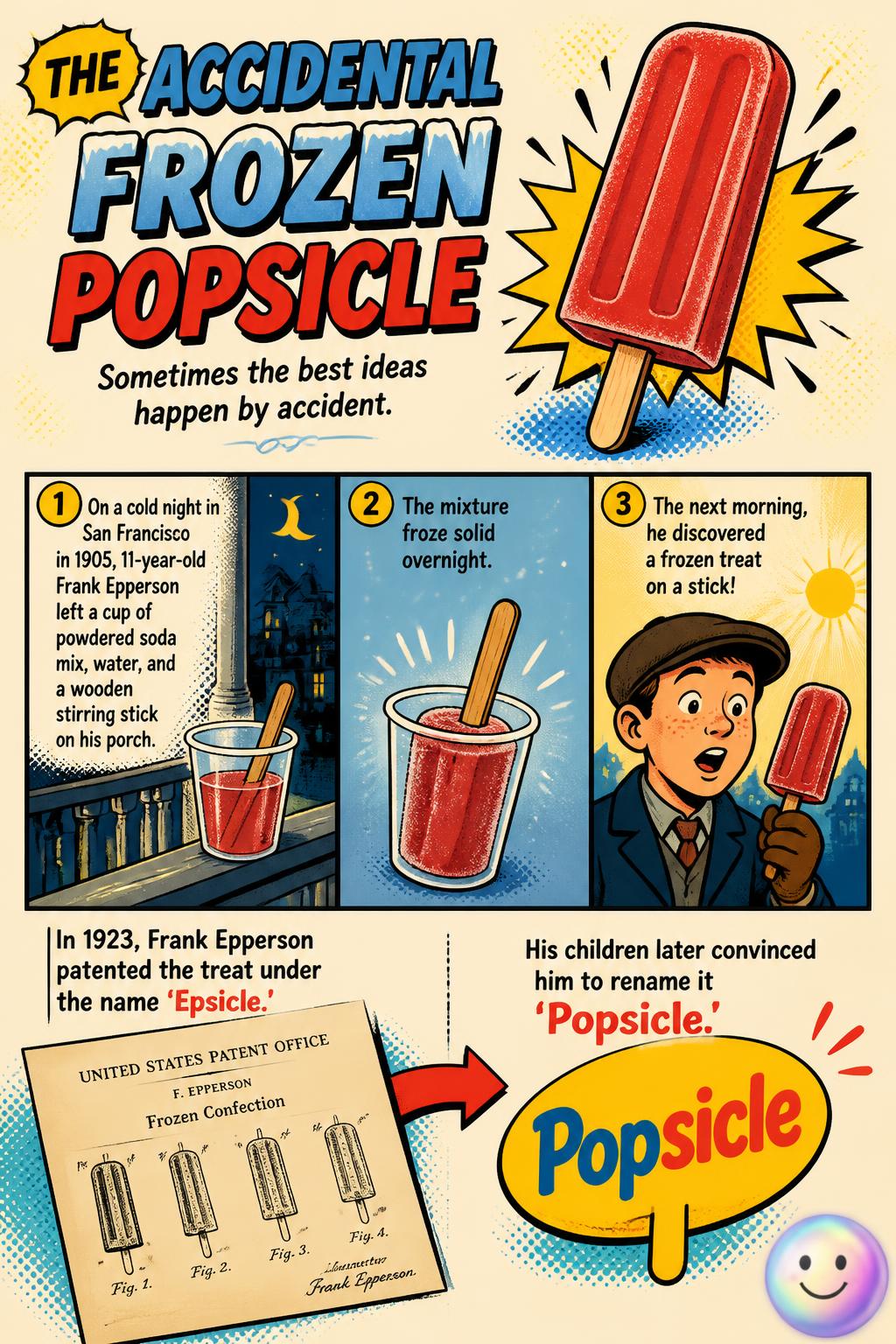 The accidental frozen popsicle