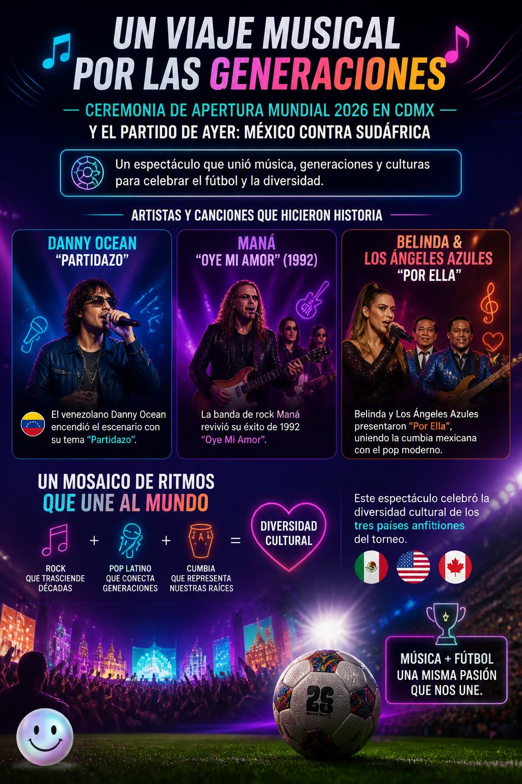 Un viaje musical por las generaciones