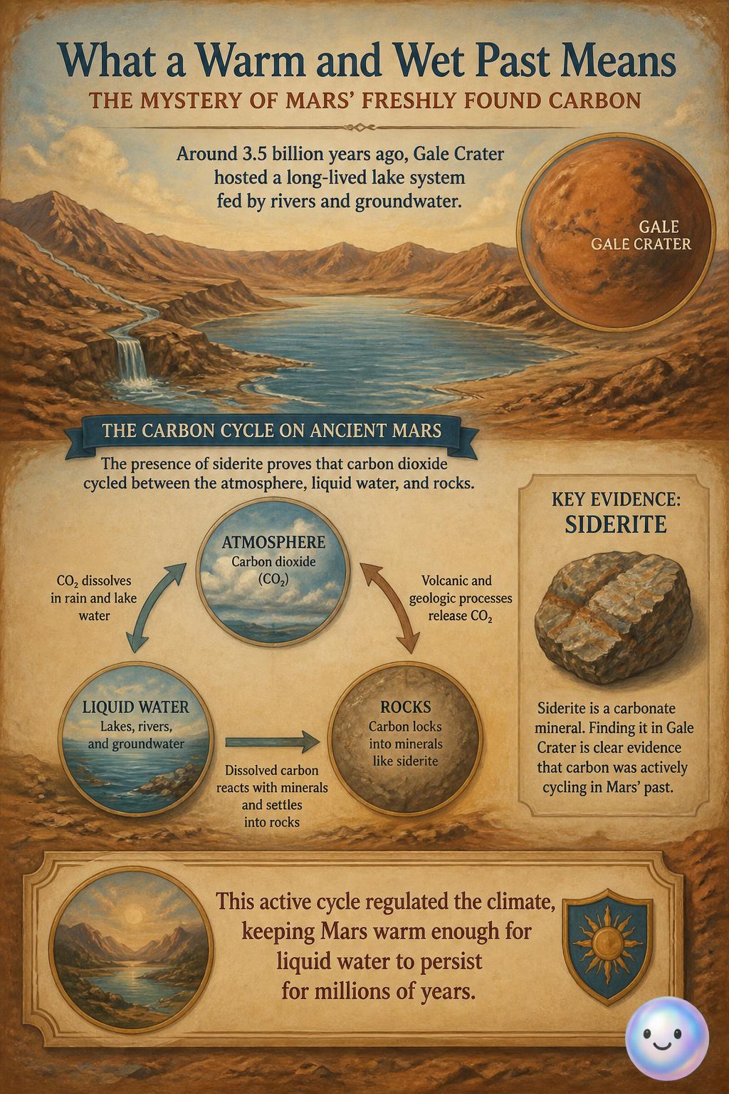 What a warm and wet past means