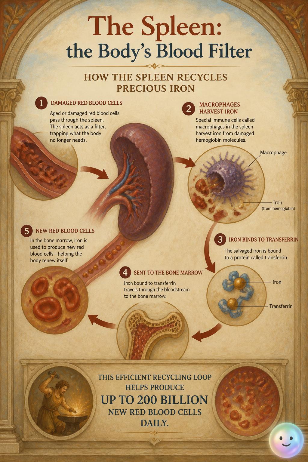 How the spleen recycles precious iron