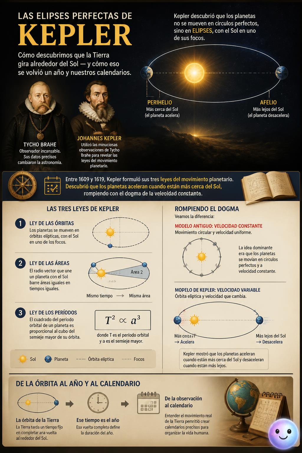 Las elipses perfectas de Kepler