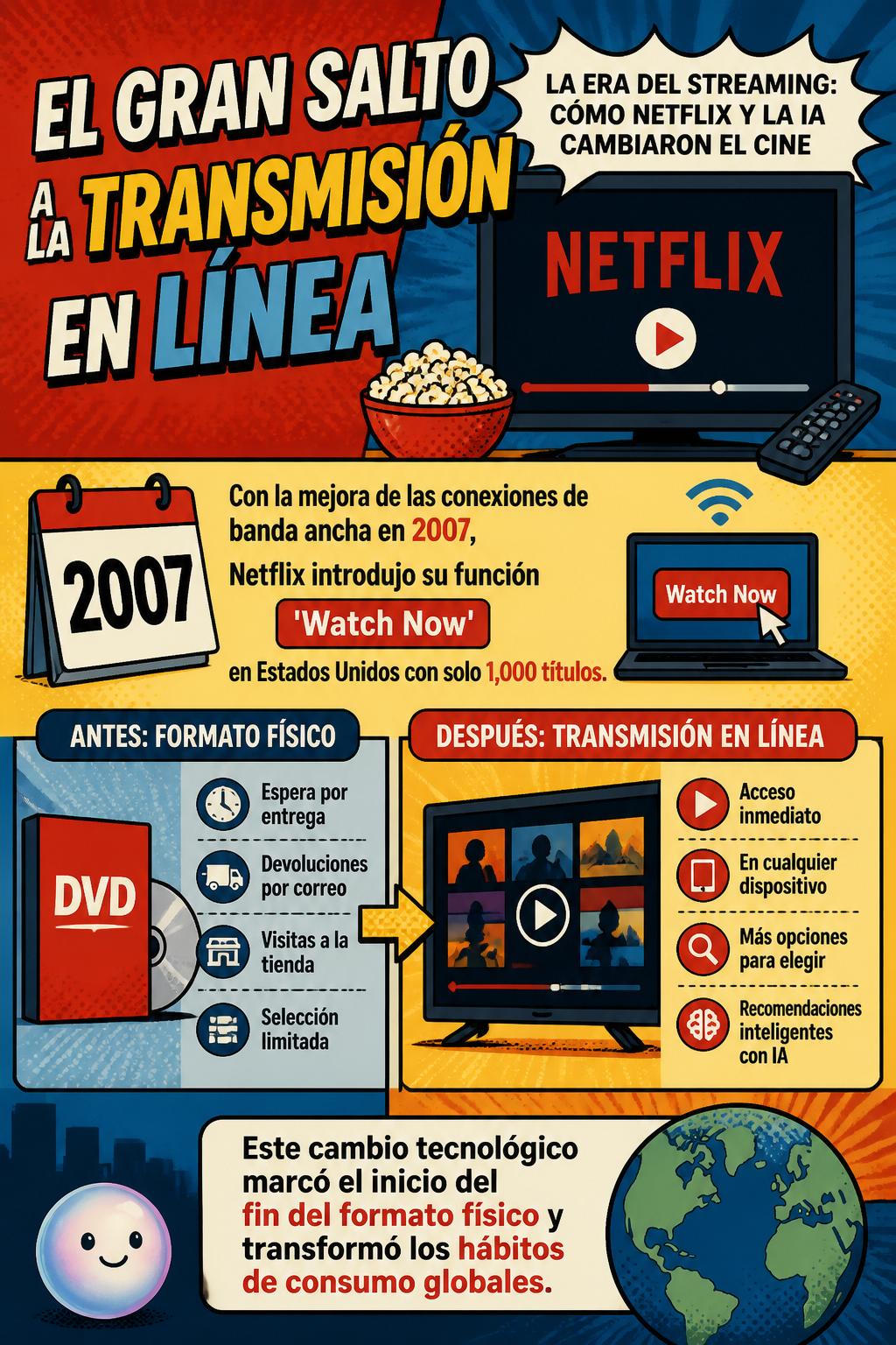 El gran salto a la transmisión en línea