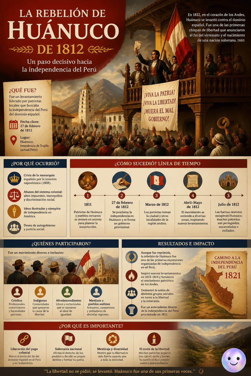 La rebelión de Huánuco de 1812