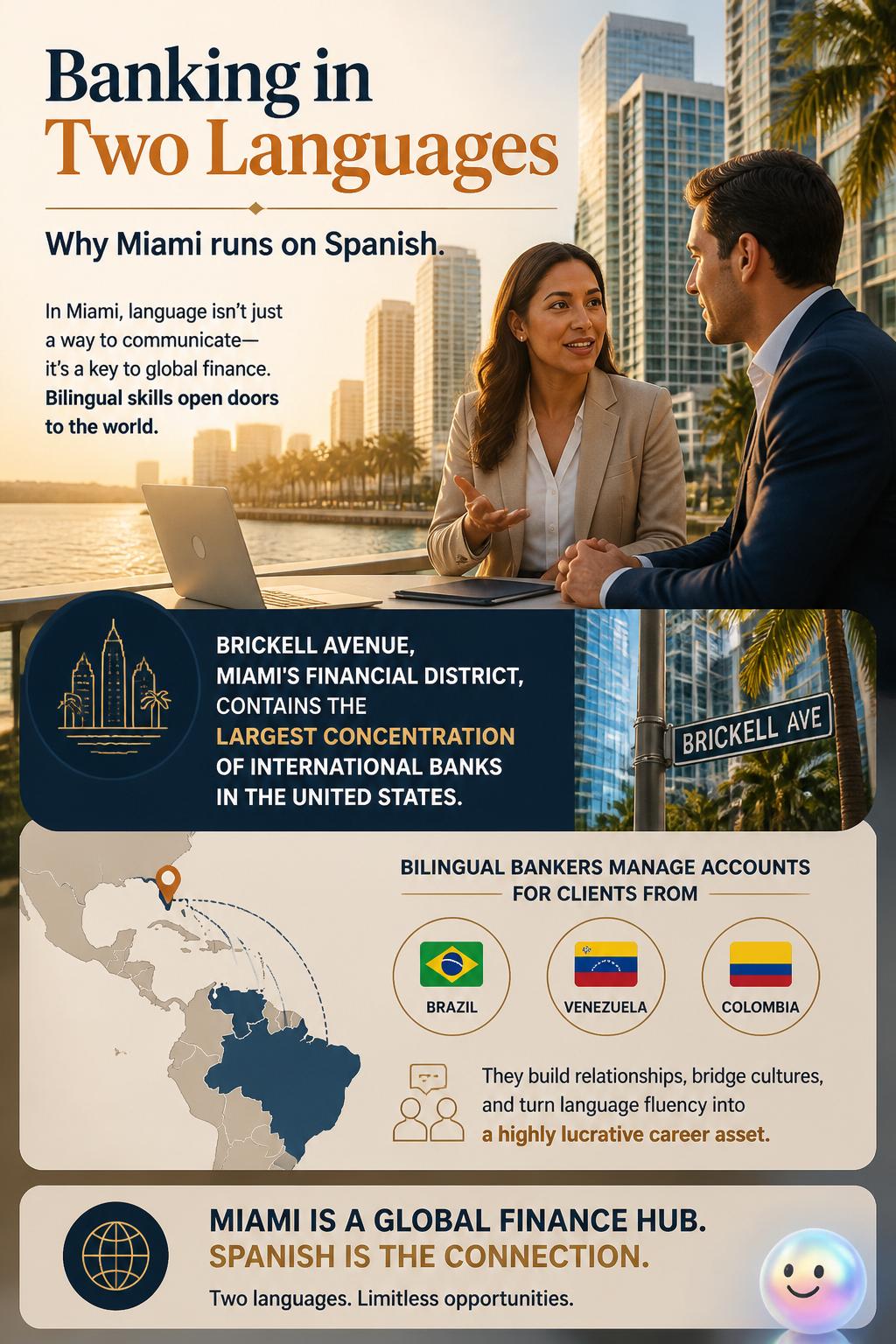 Banking in two languages