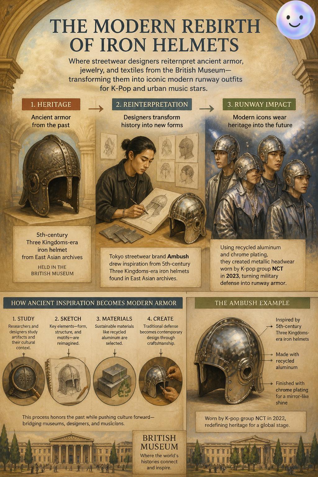 The modern rebirth of iron helmets