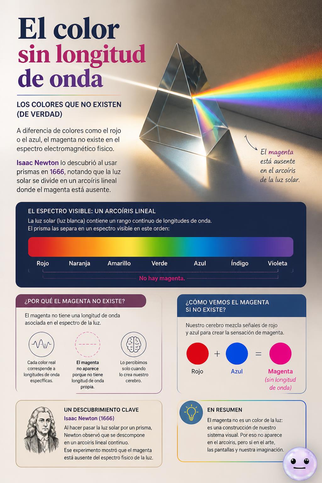 El color sin longitud de onda