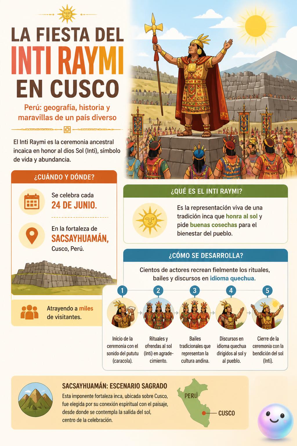 La fiesta del Inti Raymi en Cusco